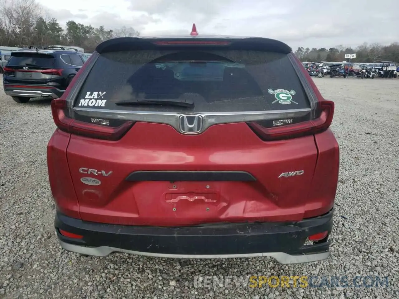 6 fotografías del automóvil dañado 5J6RW2H29LL014760 HONDA CRV 2020