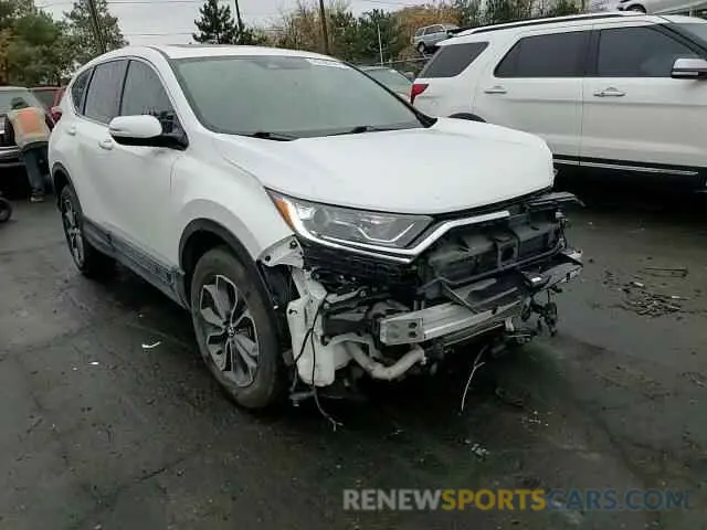 12 fotografías del automóvil dañado 5J6RW2H51LA013558 HONDA CRV 2020