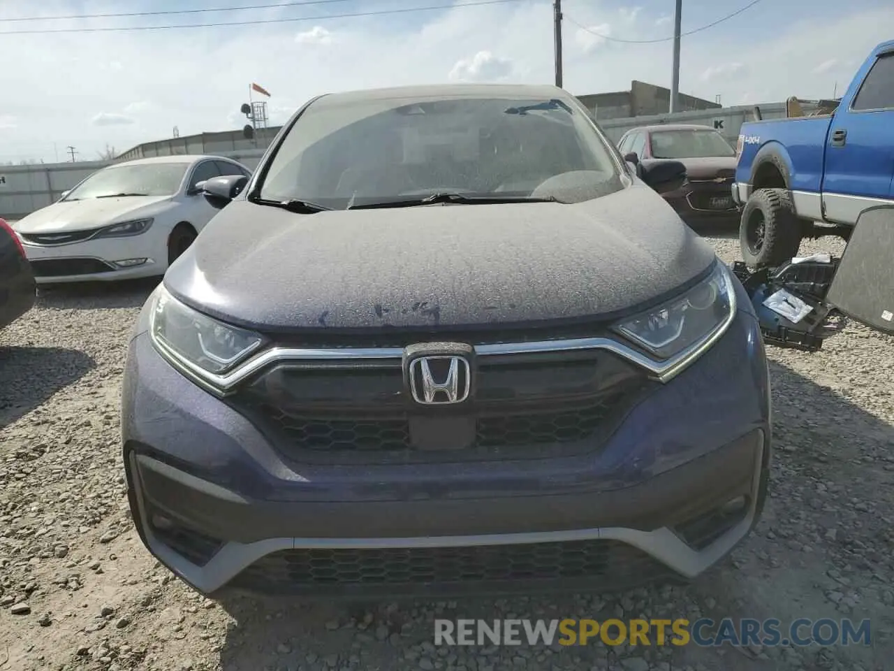 5 fotografías del automóvil dañado 5J6RW2H53LL015364 HONDA CRV 2020