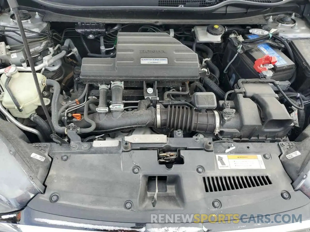 12 fotografías del automóvil dañado 5J6RW2H53LL030446 HONDA CRV 2020