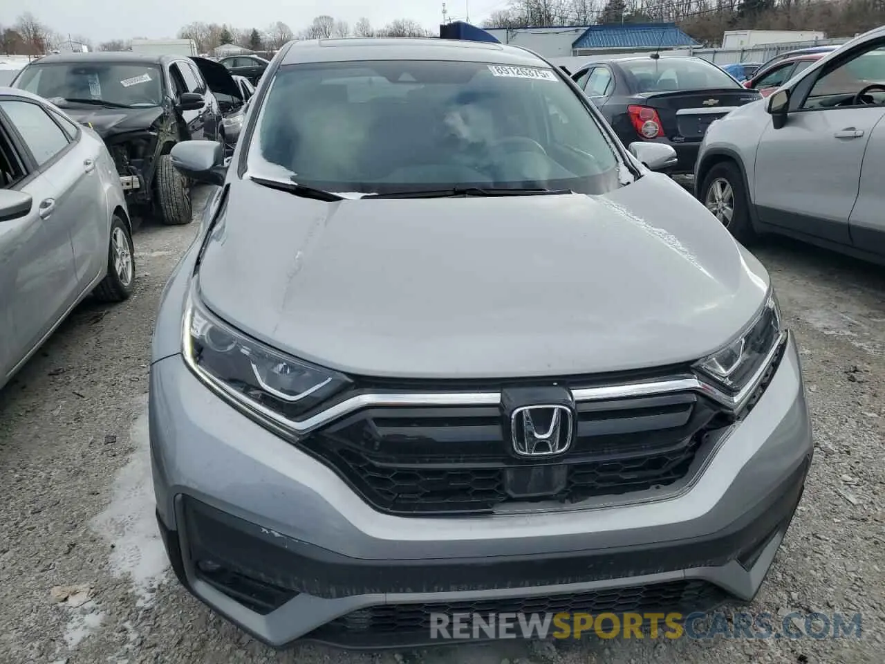 5 fotografías del automóvil dañado 5J6RW2H53LL030446 HONDA CRV 2020