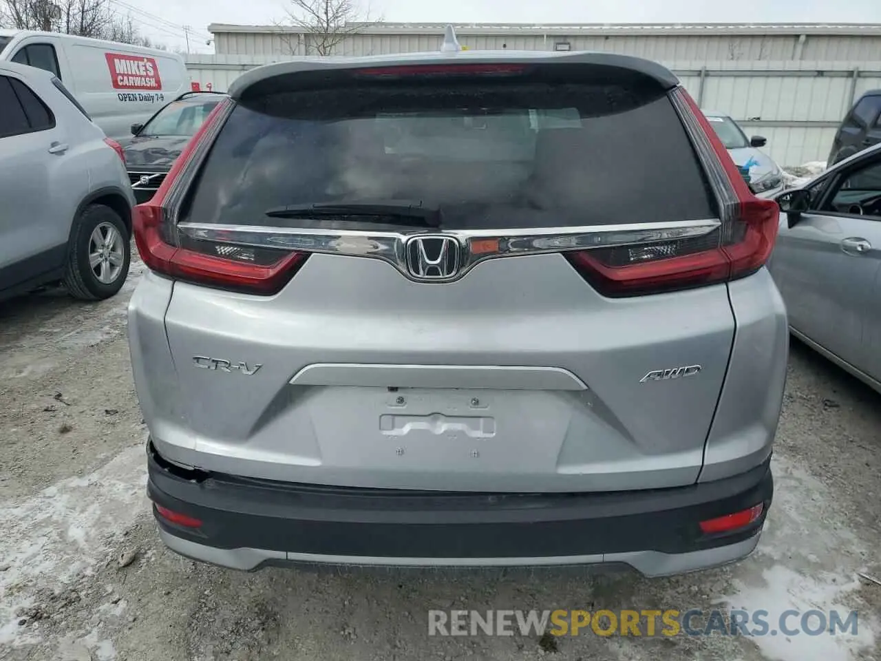 6 fotografías del automóvil dañado 5J6RW2H53LL030446 HONDA CRV 2020