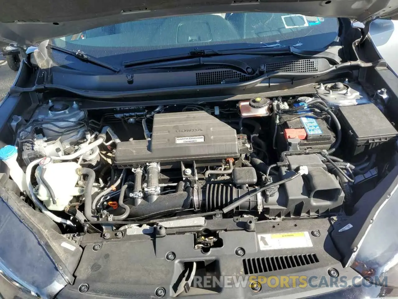 12 fotografías del automóvil dañado 5J6RW2H54LL019715 HONDA CRV 2020