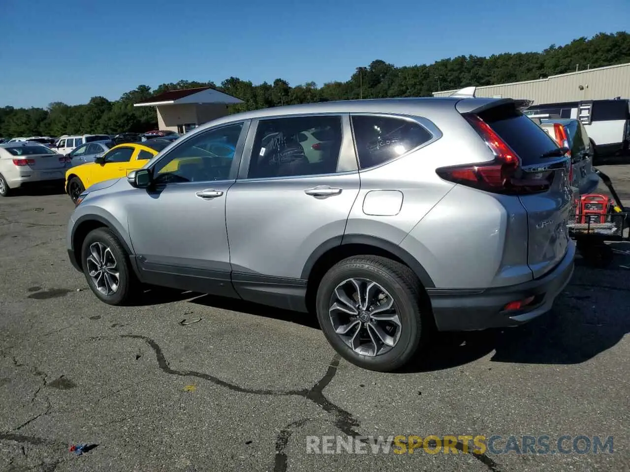 2 fotografías del automóvil dañado 5J6RW2H54LL019715 HONDA CRV 2020