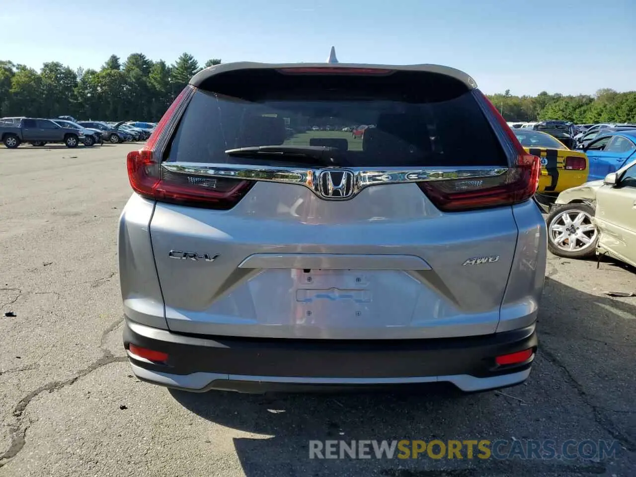 6 fotografías del automóvil dañado 5J6RW2H54LL019715 HONDA CRV 2020