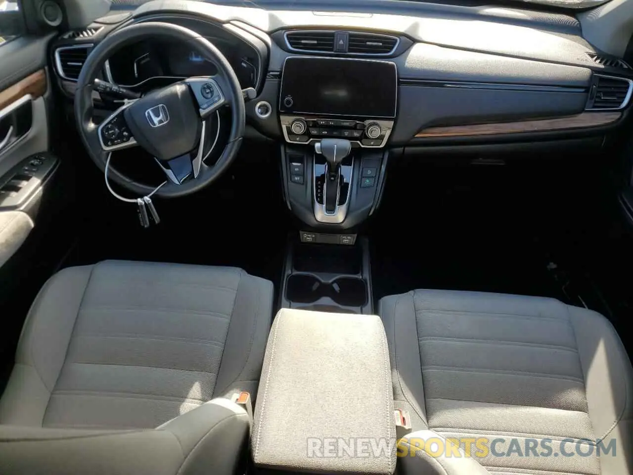 8 fotografías del automóvil dañado 5J6RW2H54LL019715 HONDA CRV 2020
