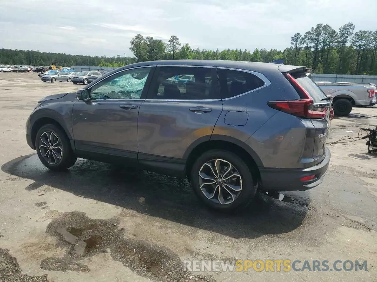 2 fotografías del automóvil dañado 5J6RW2H55LA002448 HONDA CRV 2020