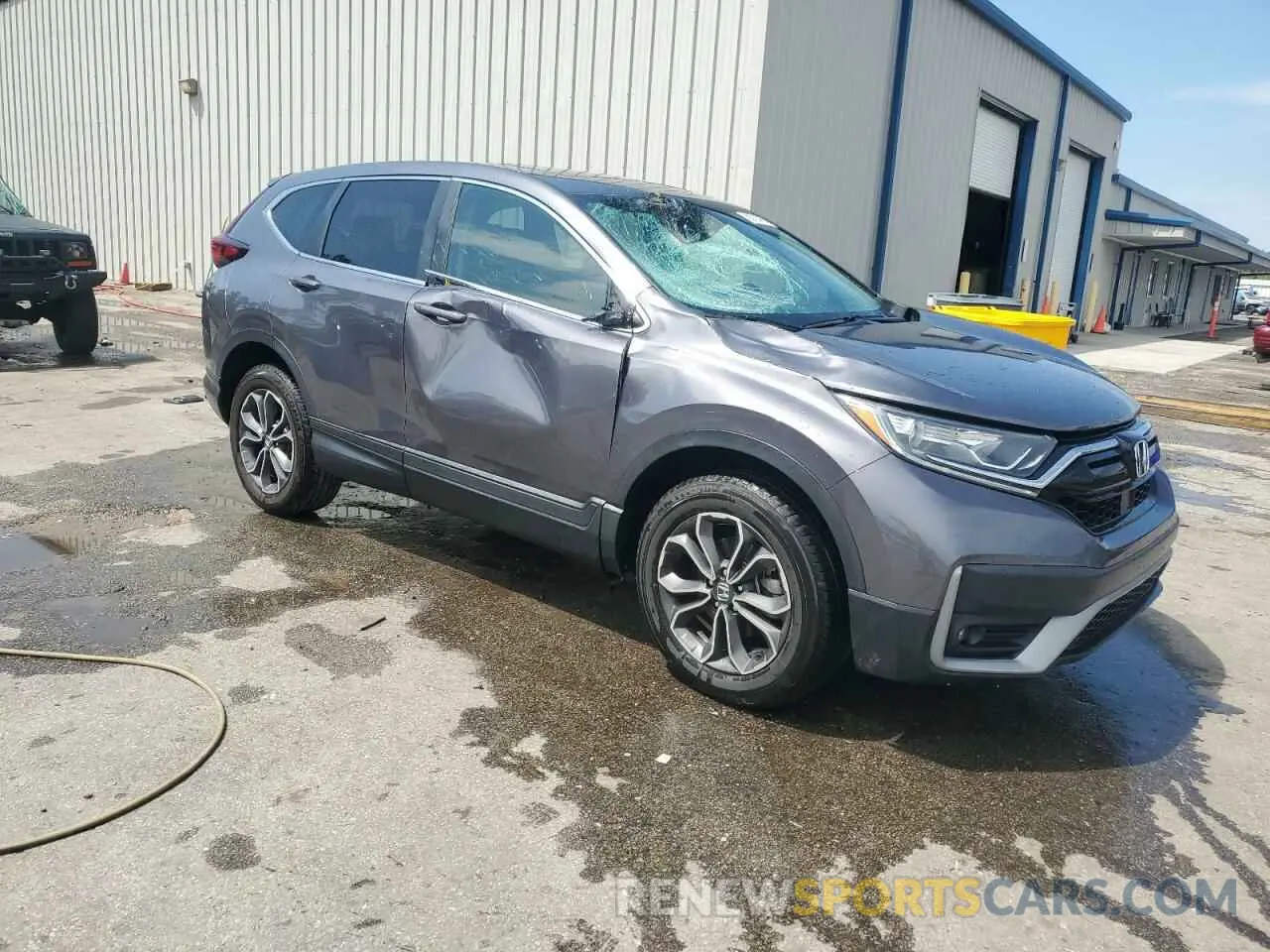 4 fotografías del automóvil dañado 5J6RW2H55LA002448 HONDA CRV 2020