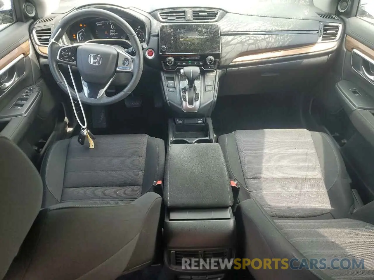 8 fotografías del automóvil dañado 5J6RW2H55LA002448 HONDA CRV 2020