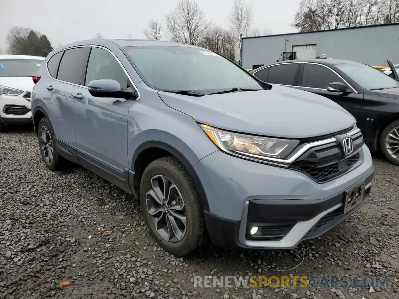 4 fotografías del automóvil dañado 5J6RW2H55LA010081 HONDA CRV 2020