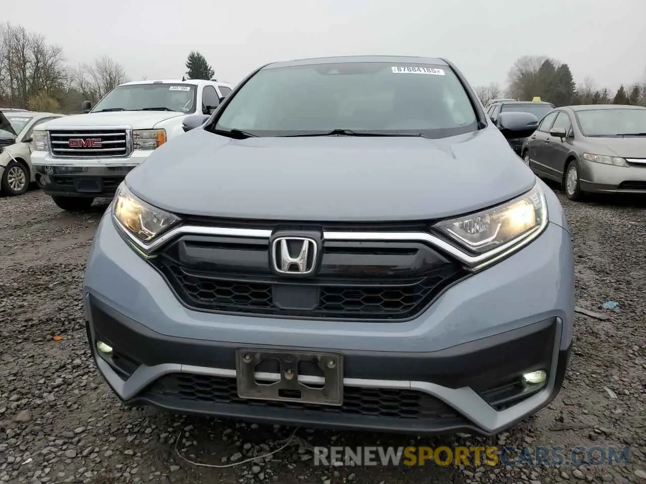 5 fotografías del automóvil dañado 5J6RW2H55LA010081 HONDA CRV 2020