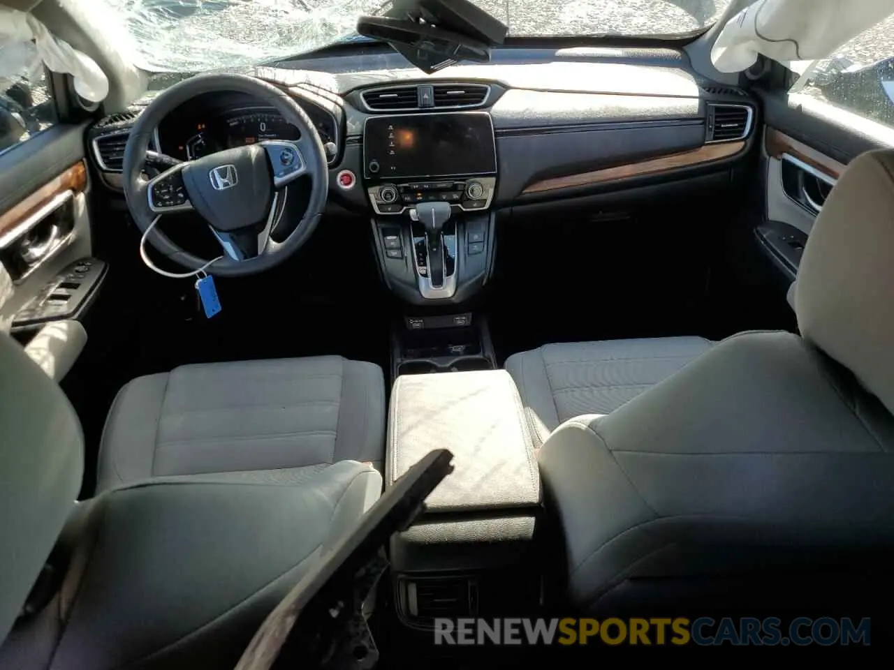 8 fotografías del automóvil dañado 5J6RW2H55LL005211 HONDA CRV 2020