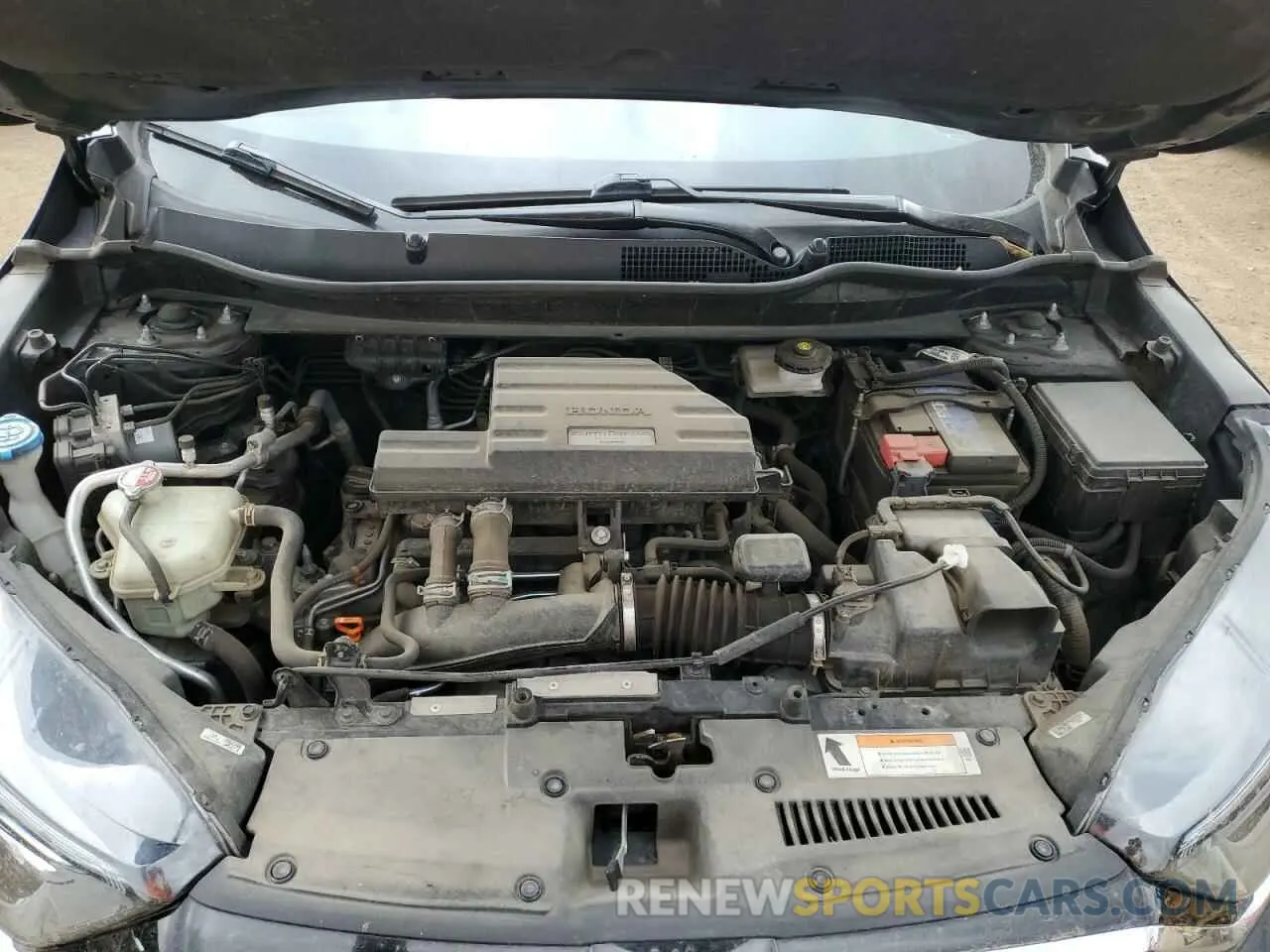 11 fotografías del automóvil dañado 5J6RW2H56LA014110 HONDA CRV 2020