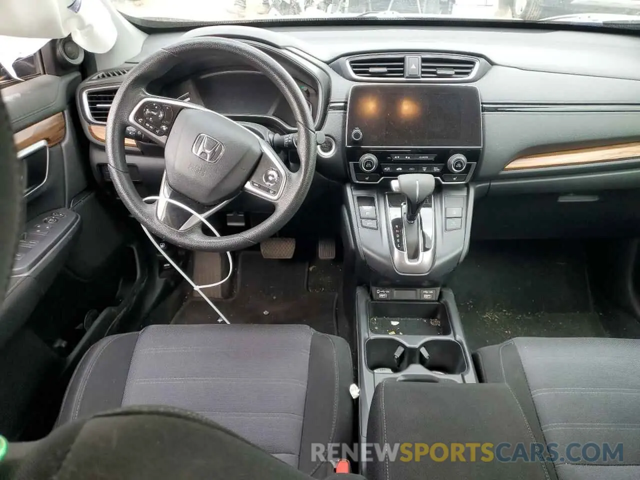 8 fotografías del automóvil dañado 5J6RW2H56LA014110 HONDA CRV 2020