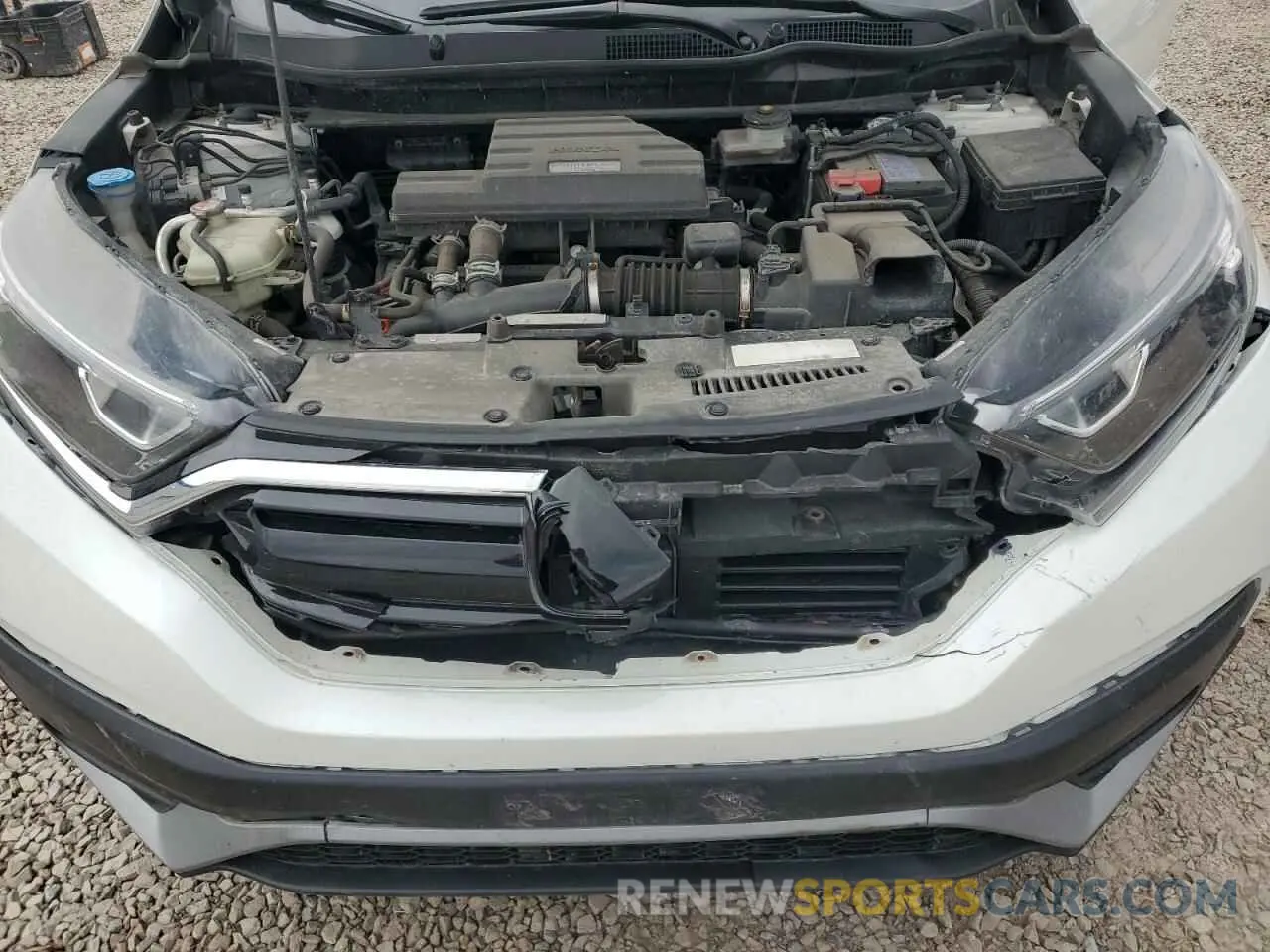 12 fotografías del automóvil dañado 5J6RW2H56LL042090 HONDA CRV 2020