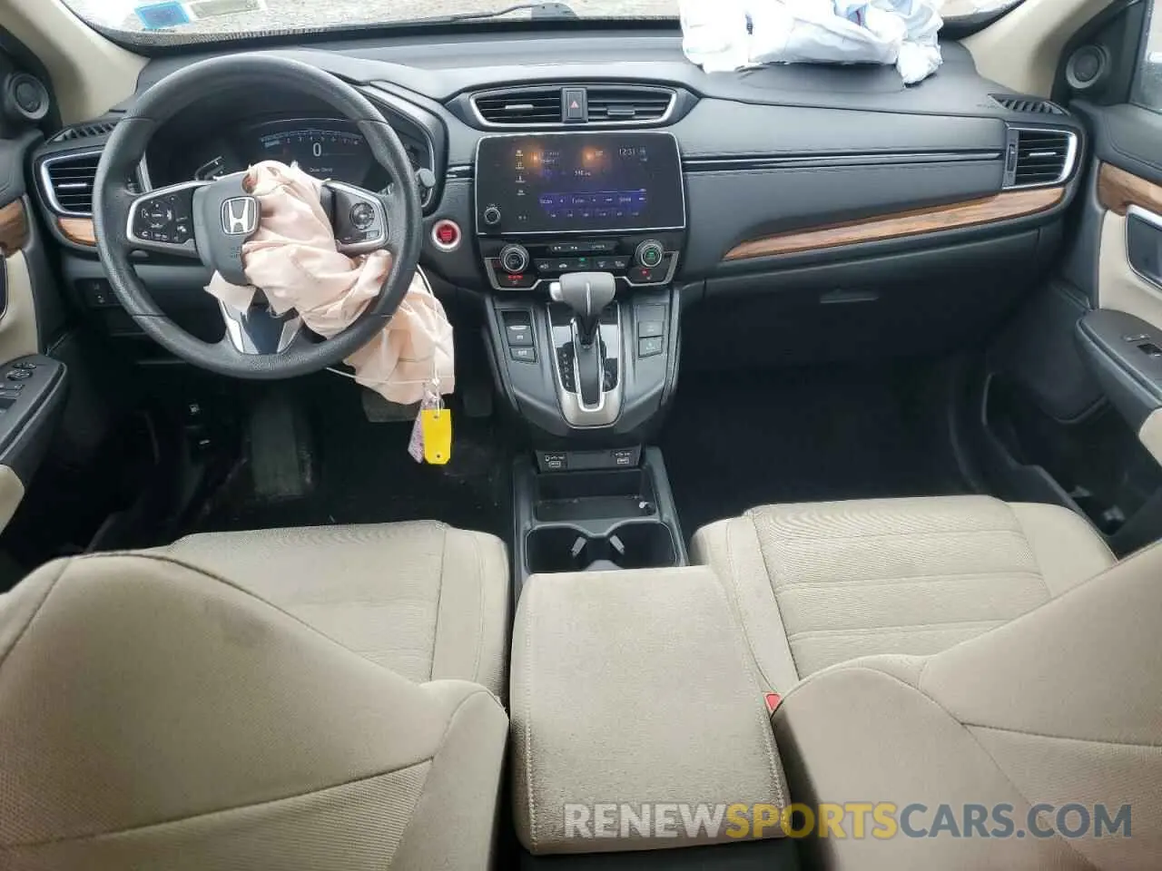 8 fotografías del automóvil dañado 5J6RW2H56LL042090 HONDA CRV 2020