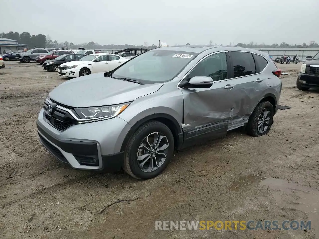 1 fotografías del automóvil dañado 5J6RW2H57LA001656 HONDA CRV 2020