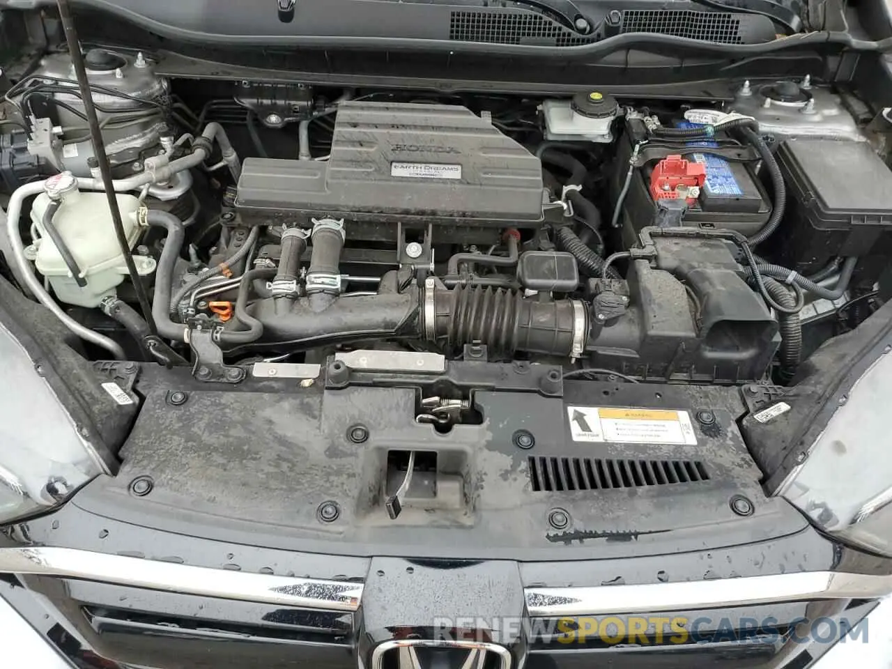 13 fotografías del automóvil dañado 5J6RW2H57LA001656 HONDA CRV 2020