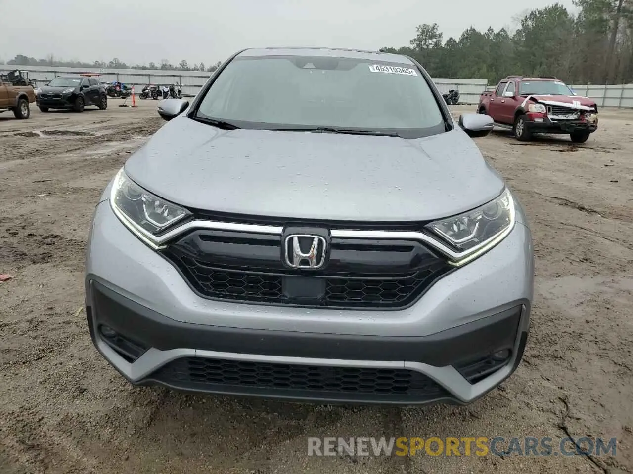 5 fotografías del automóvil dañado 5J6RW2H57LA001656 HONDA CRV 2020