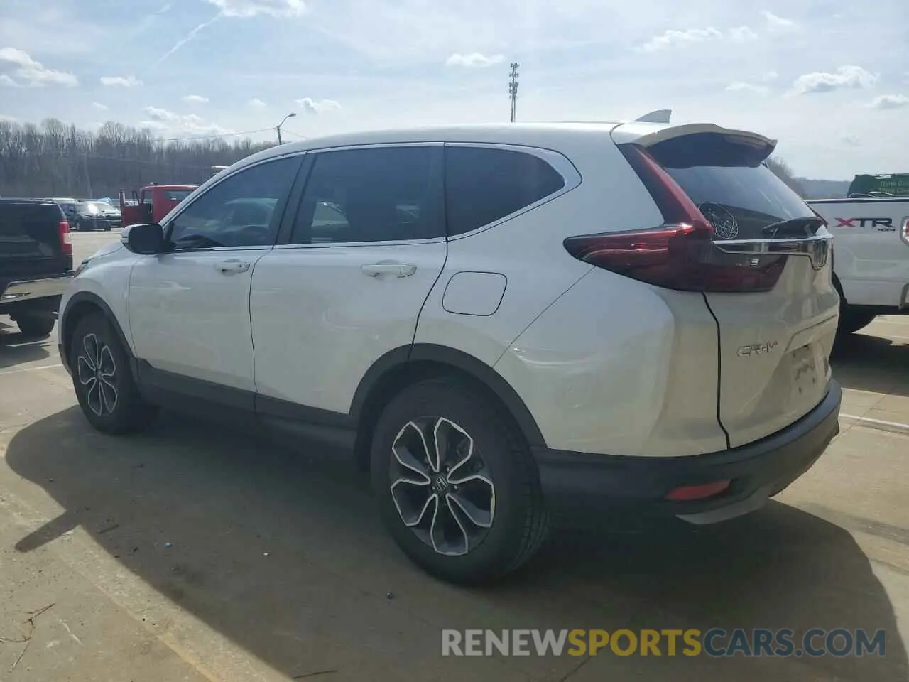 2 fotografías del automóvil dañado 5J6RW2H57LL041255 HONDA CRV 2020