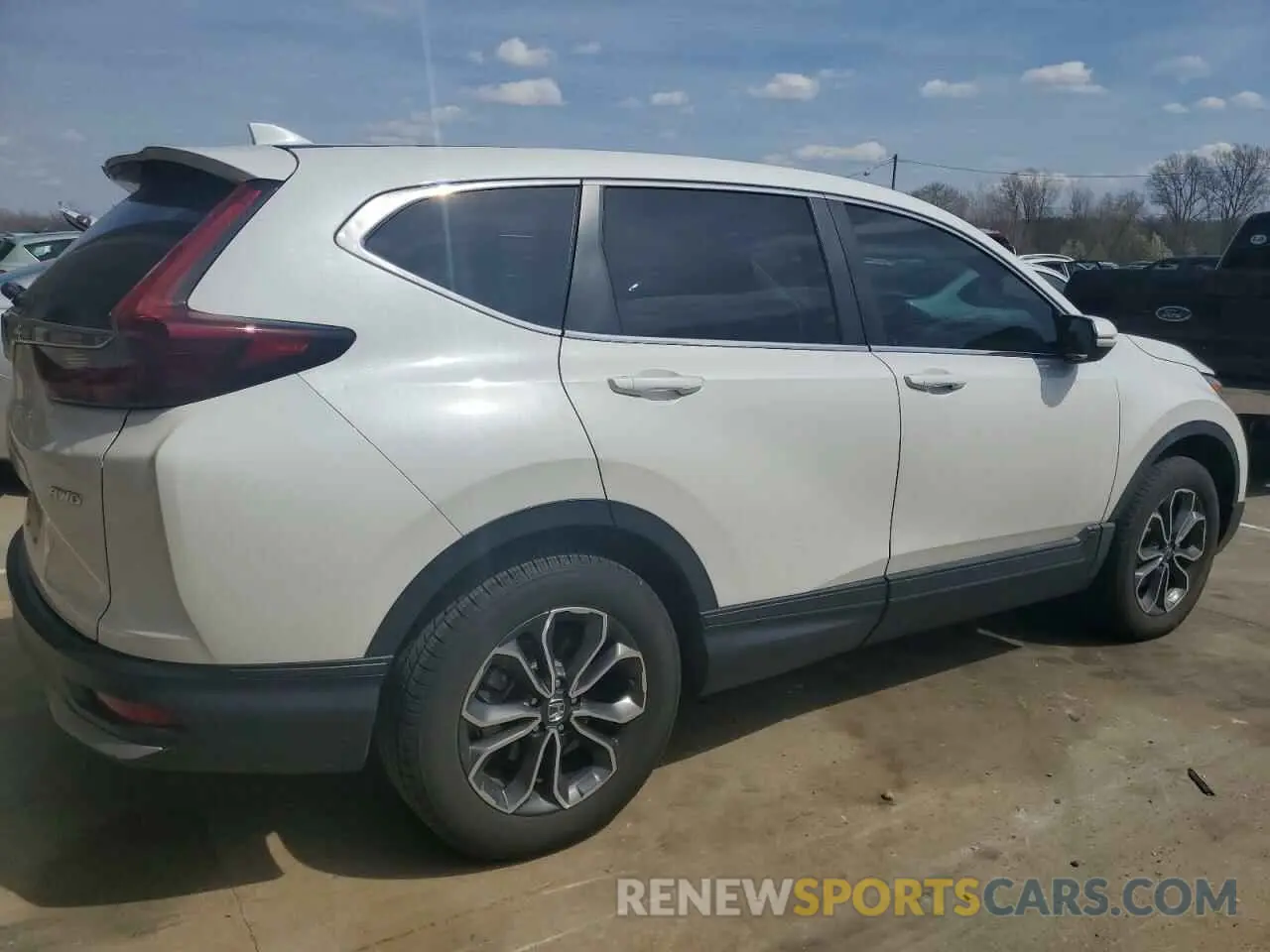 3 fotografías del automóvil dañado 5J6RW2H57LL041255 HONDA CRV 2020