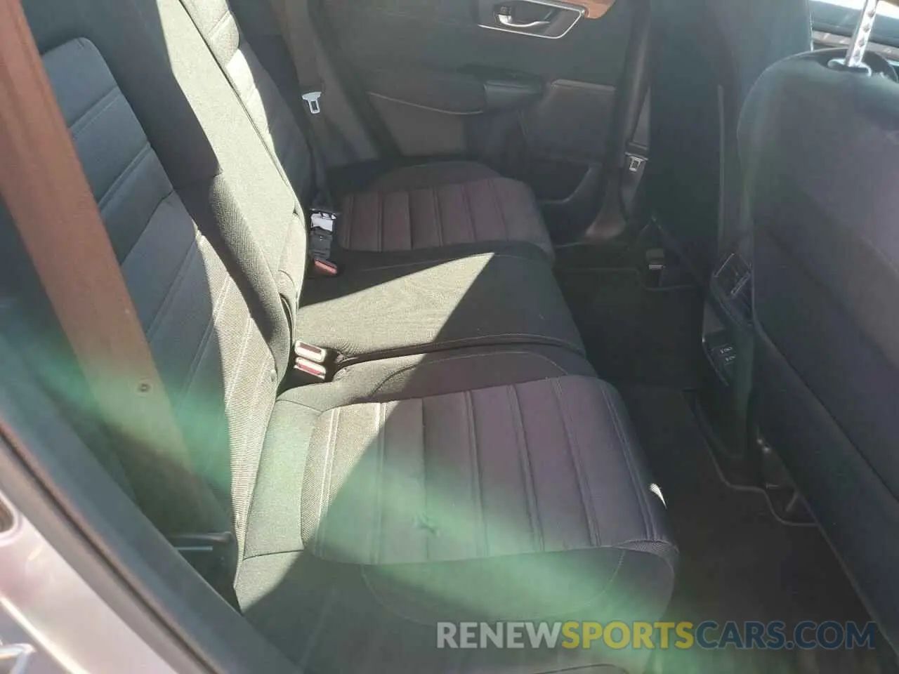 10 fotografías del automóvil dañado 5J6RW2H58LA014366 HONDA CRV 2020