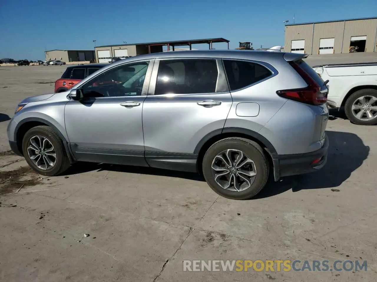 2 fotografías del automóvil dañado 5J6RW2H58LA014366 HONDA CRV 2020