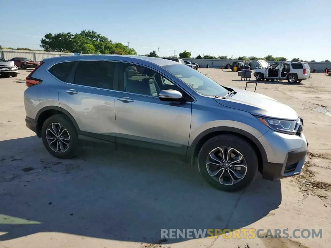 4 fotografías del automóvil dañado 5J6RW2H58LA014366 HONDA CRV 2020