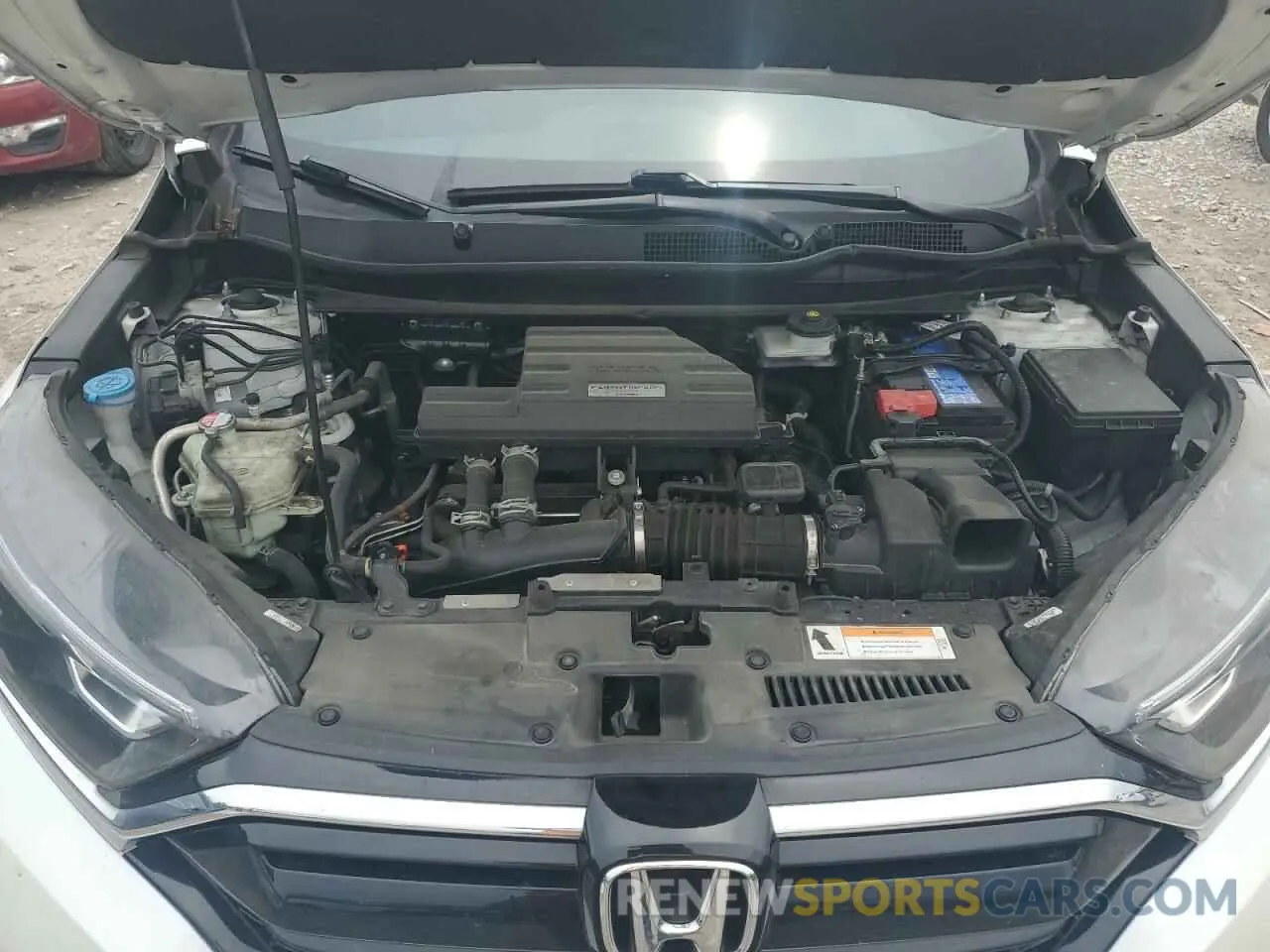 12 fotografías del automóvil dañado 5J6RW2H58LL041247 HONDA CRV 2020