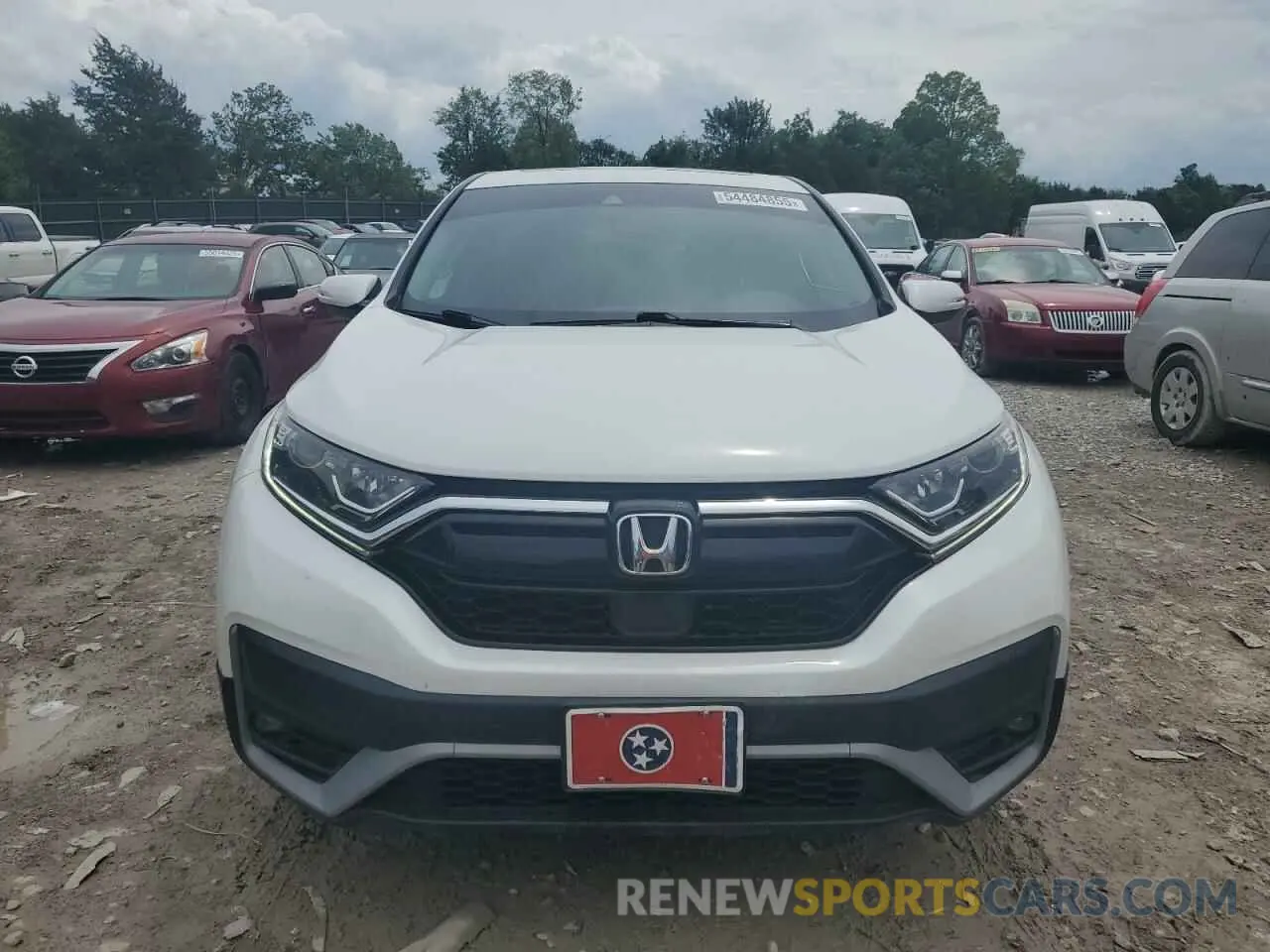 5 fotografías del automóvil dañado 5J6RW2H58LL041247 HONDA CRV 2020
