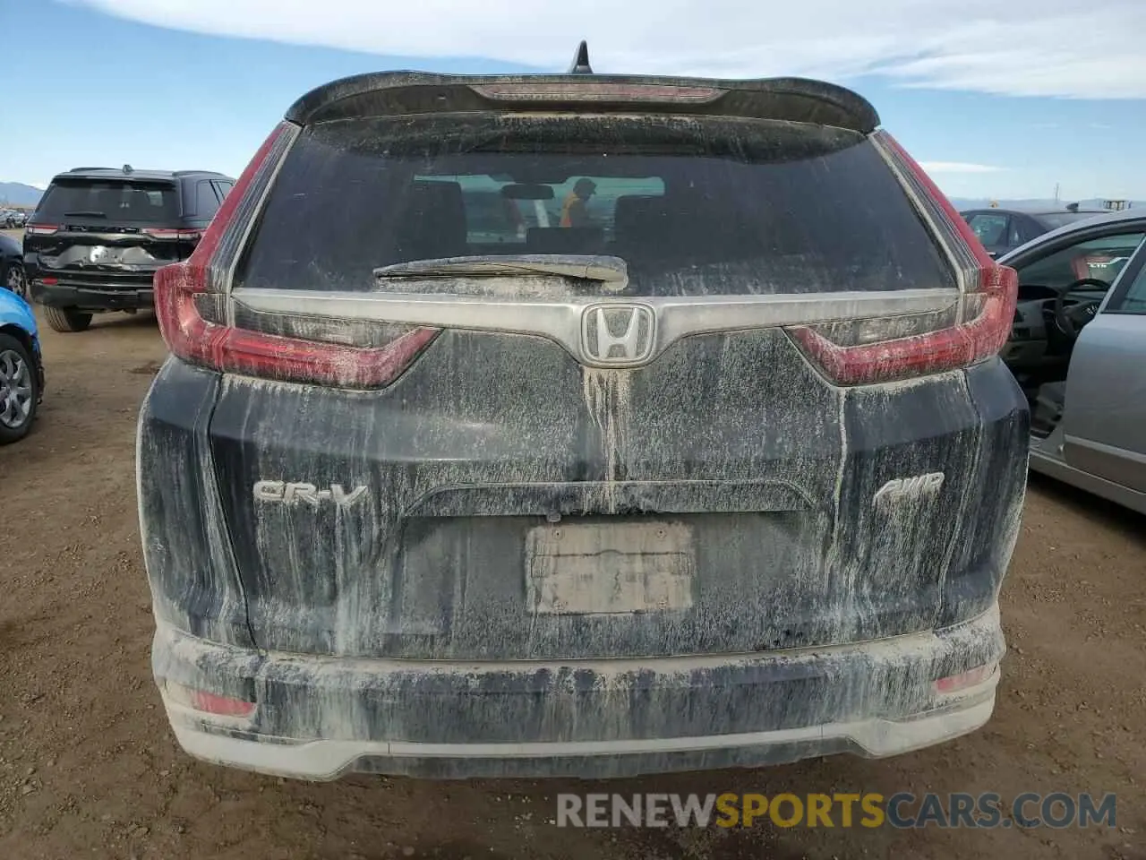 6 fotografías del automóvil dañado 5J6RW2H59LA014747 HONDA CRV 2020
