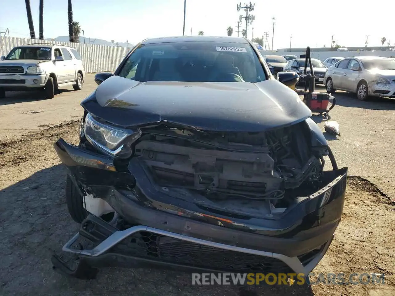 5 fotografías del automóvil dañado 5J6RW2H59LA015543 HONDA CRV 2020