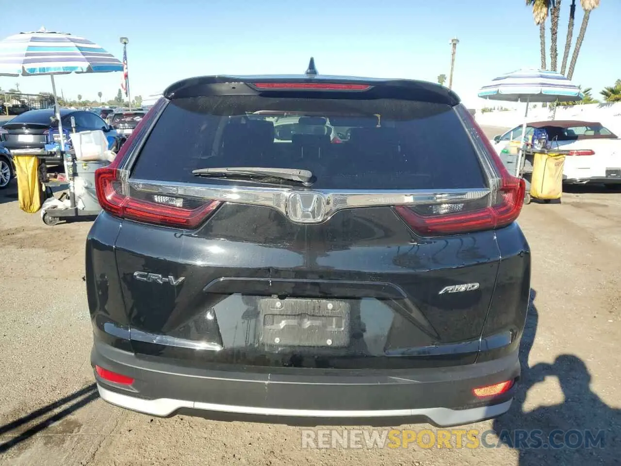 6 fotografías del automóvil dañado 5J6RW2H59LA015543 HONDA CRV 2020