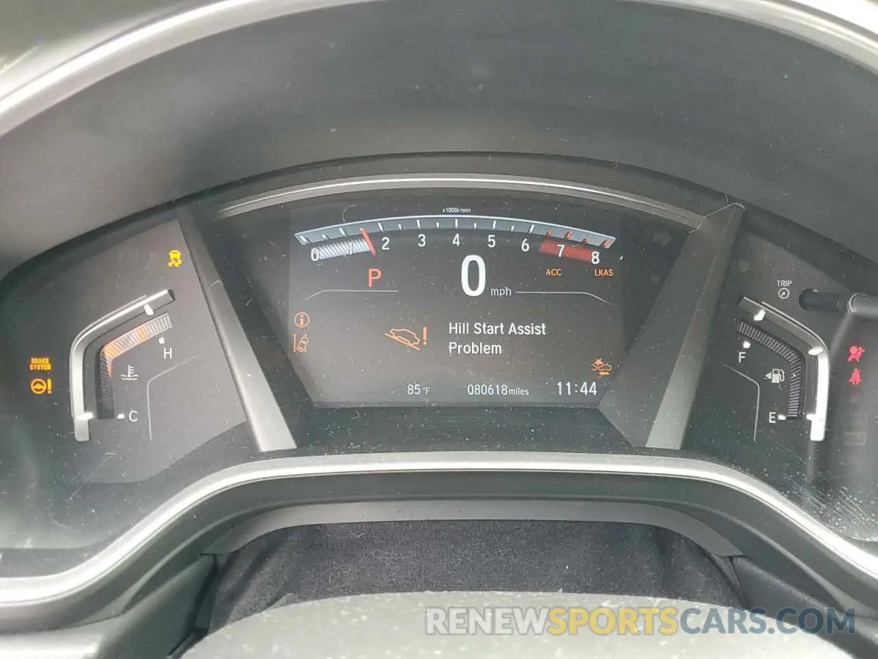 9 fotografías del automóvil dañado 5J6RW2H59LA015543 HONDA CRV 2020