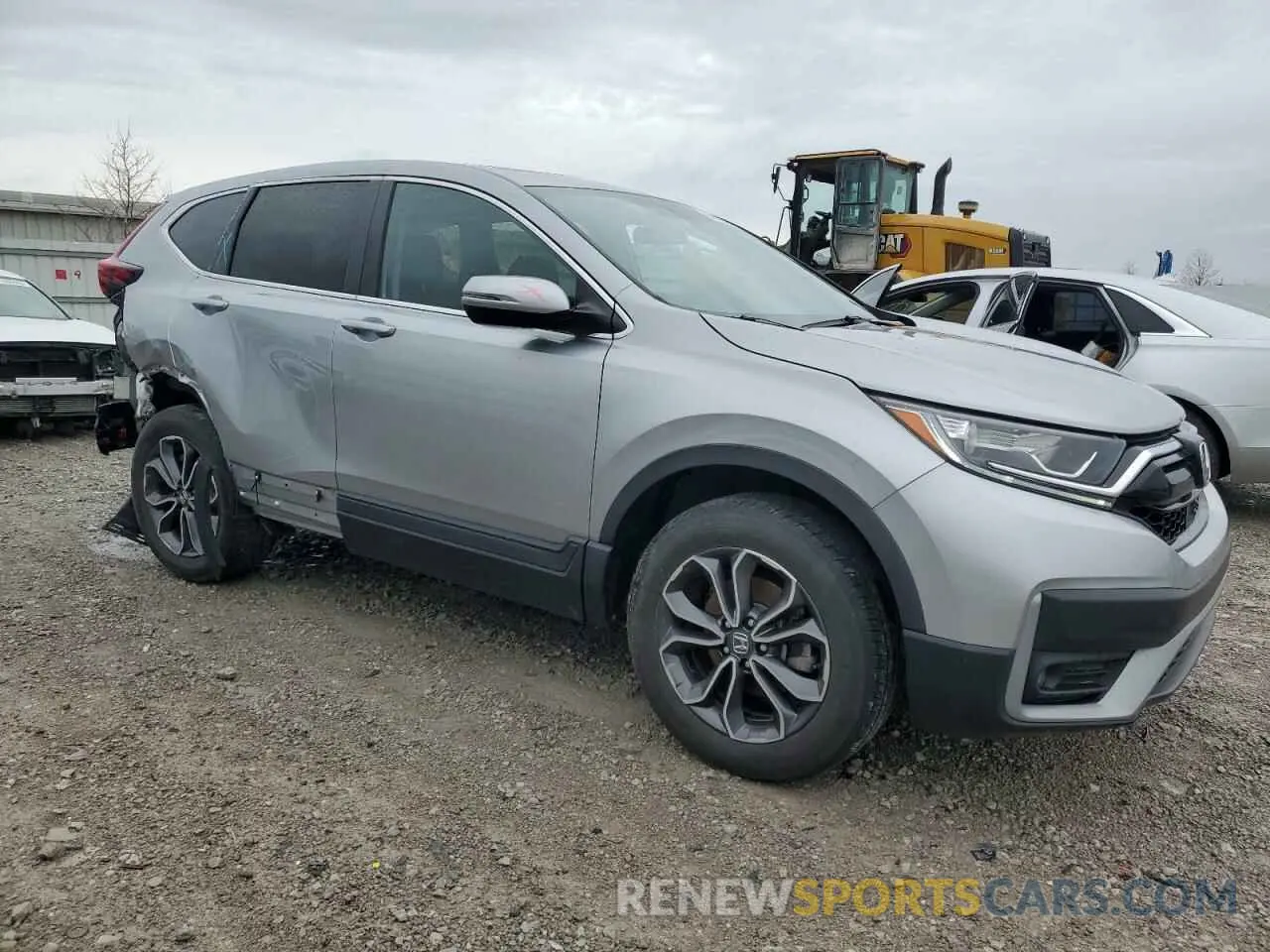 4 fotografías del automóvil dañado 5J6RW2H59LL041371 HONDA CRV 2020