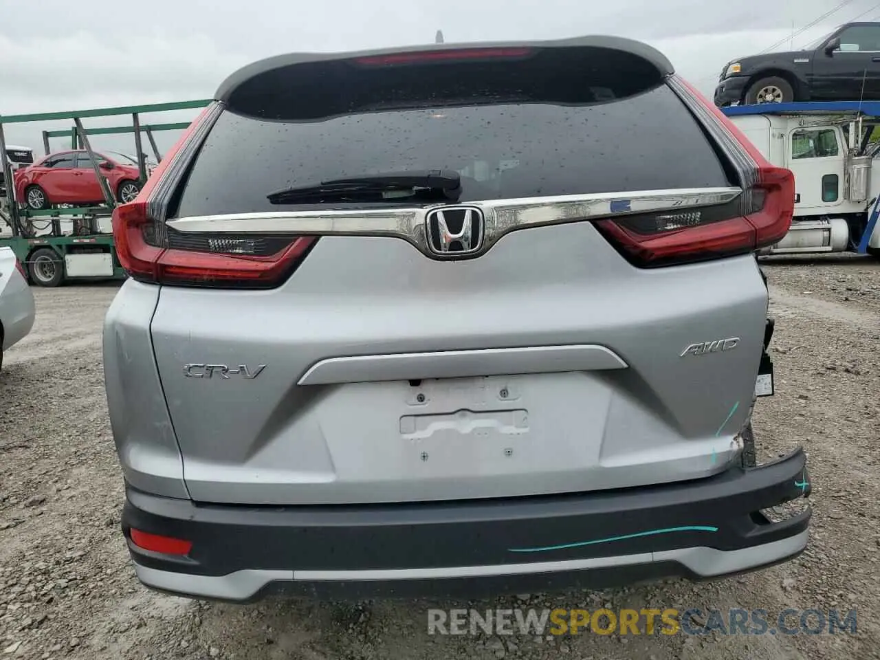 6 fotografías del automóvil dañado 5J6RW2H59LL041371 HONDA CRV 2020