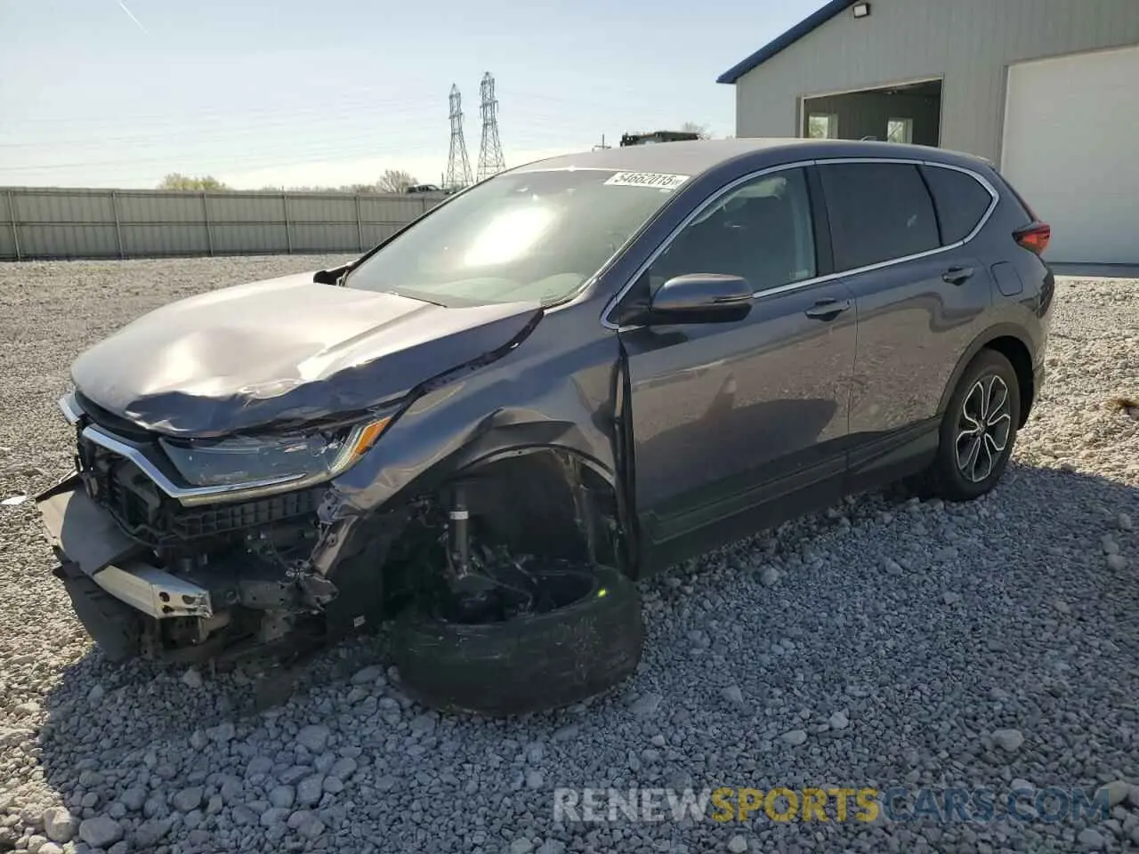 1 fotografías del automóvil dañado 5J6RW2H59LL046120 HONDA CRV 2020