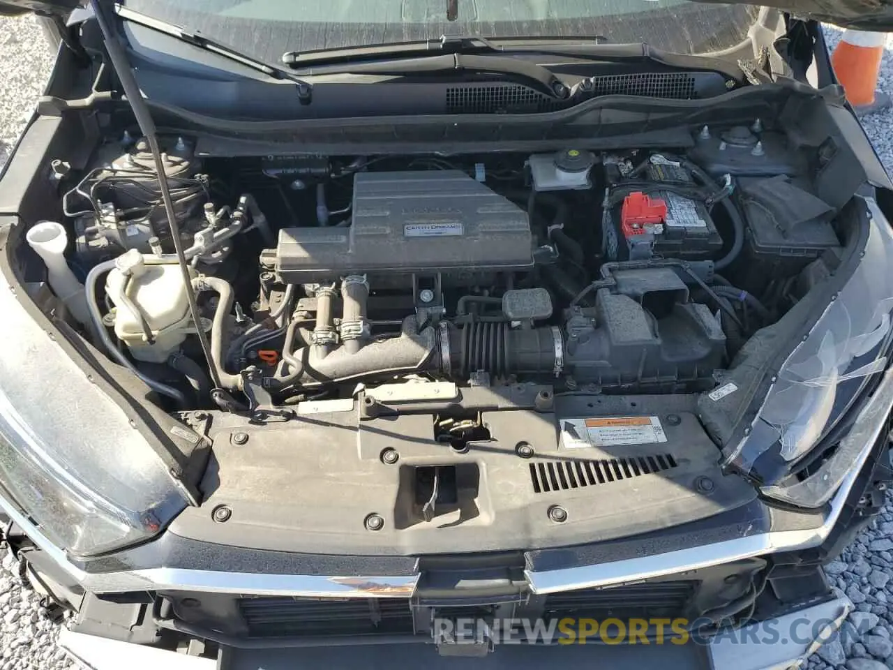 12 fotografías del automóvil dañado 5J6RW2H59LL046120 HONDA CRV 2020