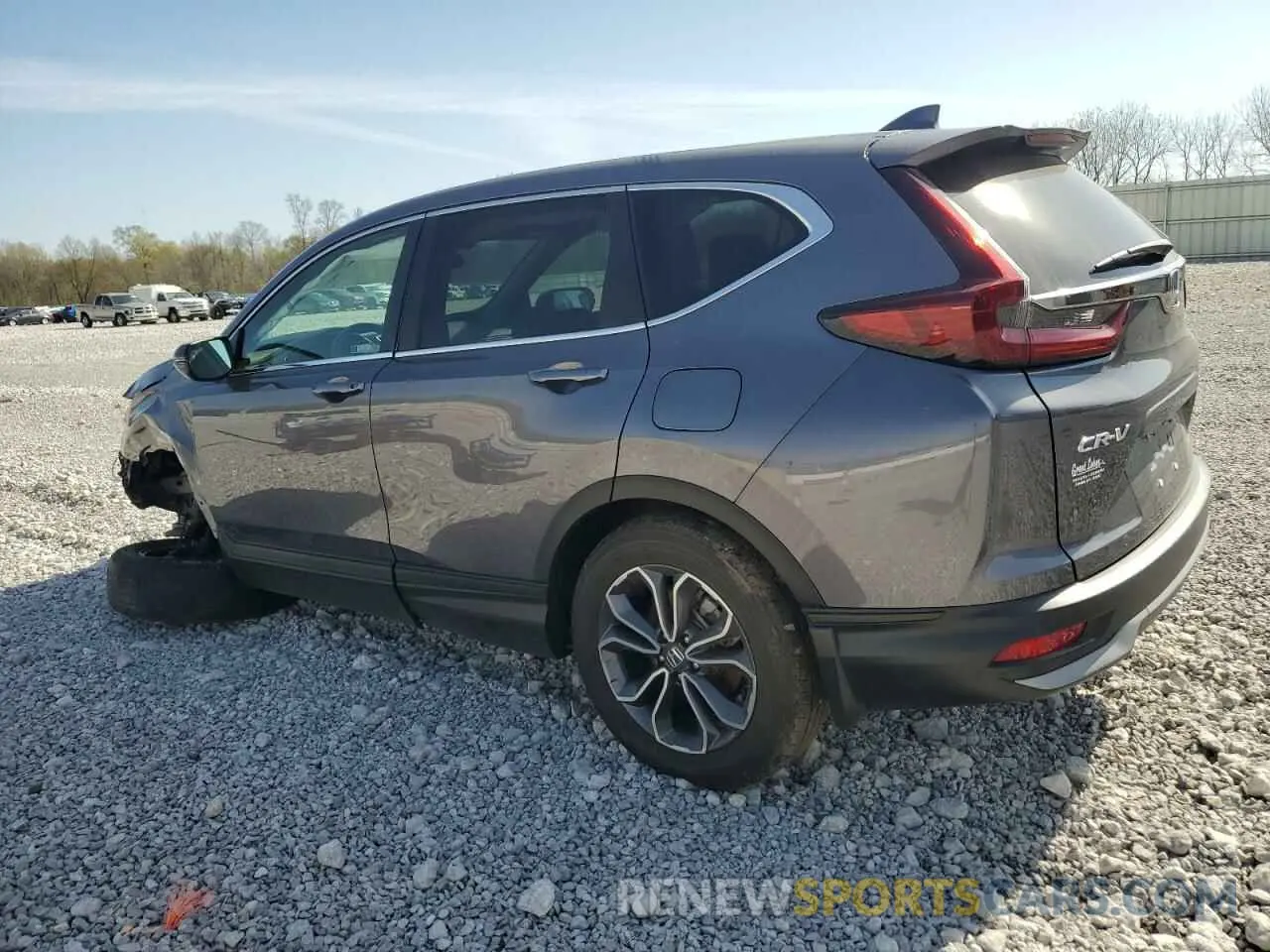 2 fotografías del automóvil dañado 5J6RW2H59LL046120 HONDA CRV 2020