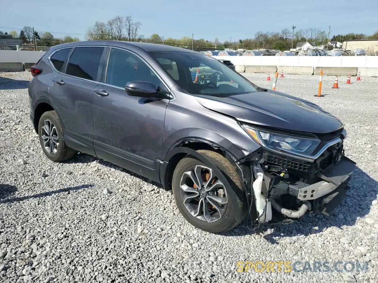 4 fotografías del automóvil dañado 5J6RW2H59LL046120 HONDA CRV 2020