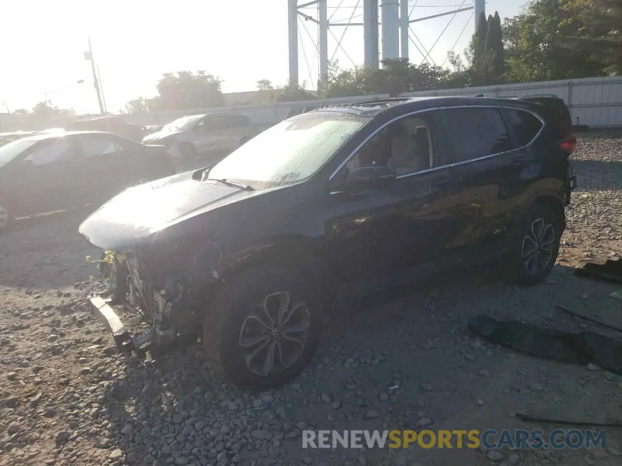 1 fotografías del automóvil dañado 5J6RW2H5XLA015518 HONDA CRV 2020