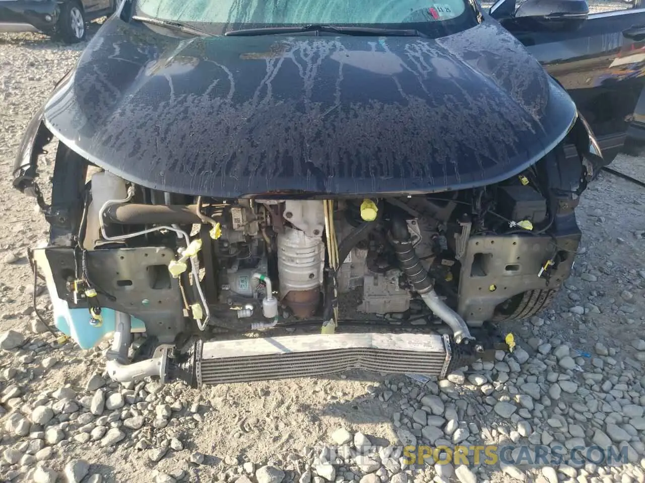 12 fotografías del automóvil dañado 5J6RW2H5XLA015518 HONDA CRV 2020