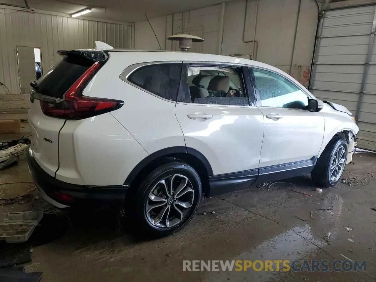 3 fotografías del automóvil dañado 5J6RW2H5XLL019024 HONDA CRV 2020
