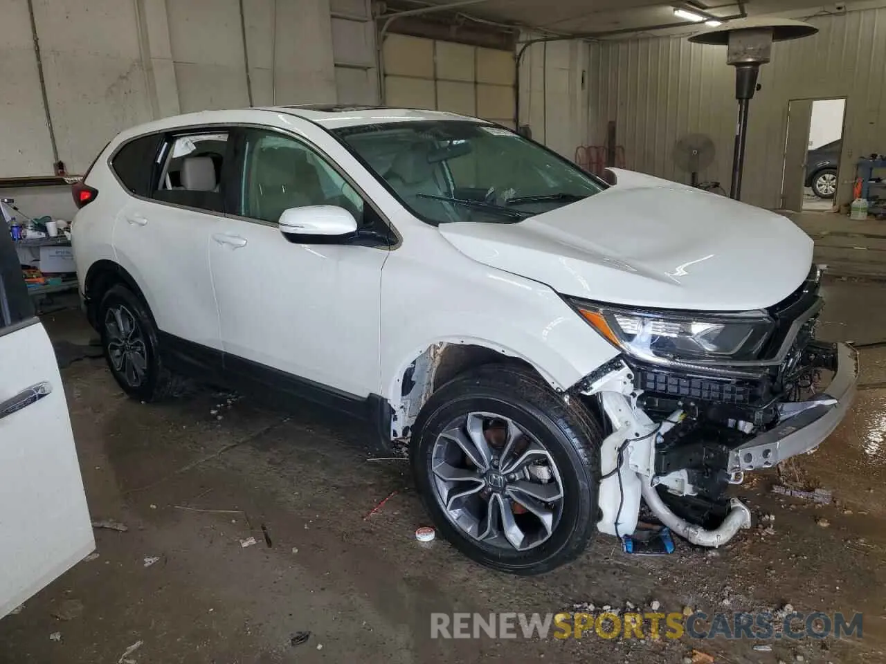 4 fotografías del automóvil dañado 5J6RW2H5XLL019024 HONDA CRV 2020