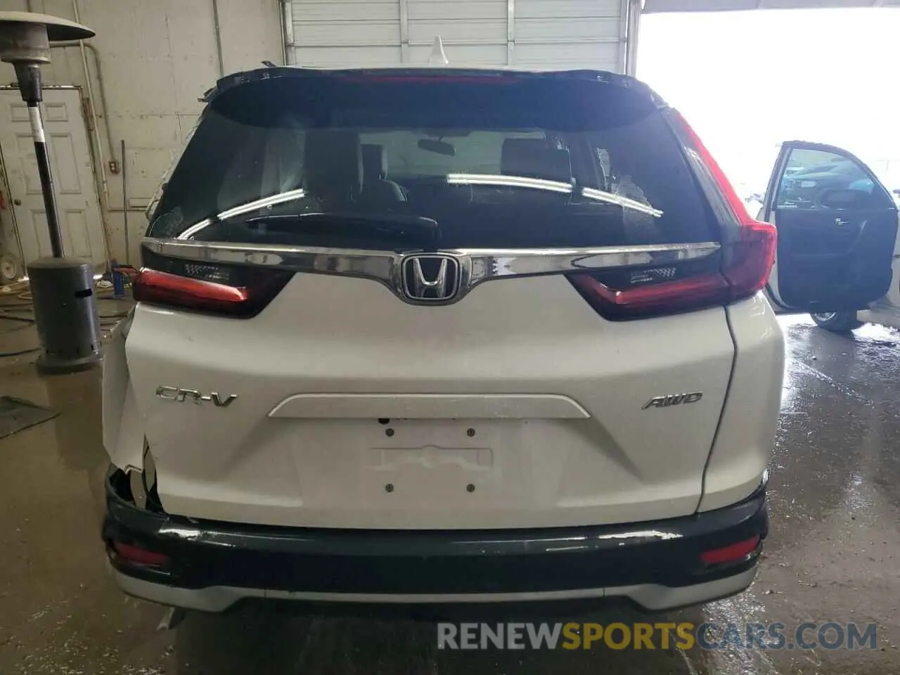 6 fotografías del automóvil dañado 5J6RW2H5XLL019024 HONDA CRV 2020