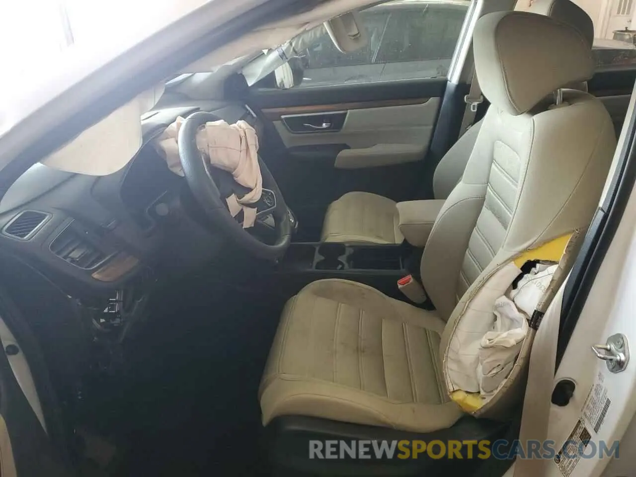 7 fotografías del automóvil dañado 5J6RW2H5XLL019024 HONDA CRV 2020