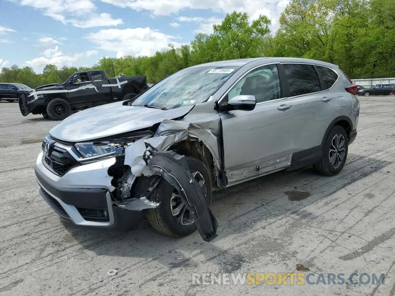 1 fotografías del automóvil dañado 5J6RW2H5XLL030735 HONDA CRV 2020