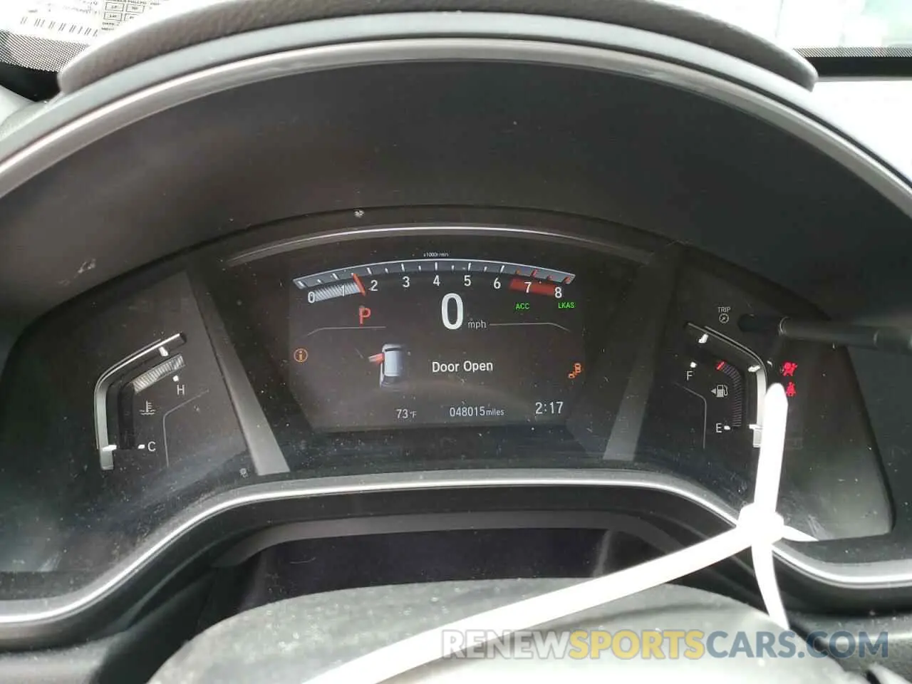 9 fotografías del automóvil dañado 5J6RW2H5XLL030735 HONDA CRV 2020