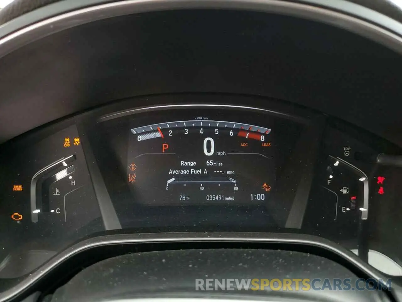 9 fotografías del automóvil dañado 5J6RW2H80LL016580 HONDA CRV 2020