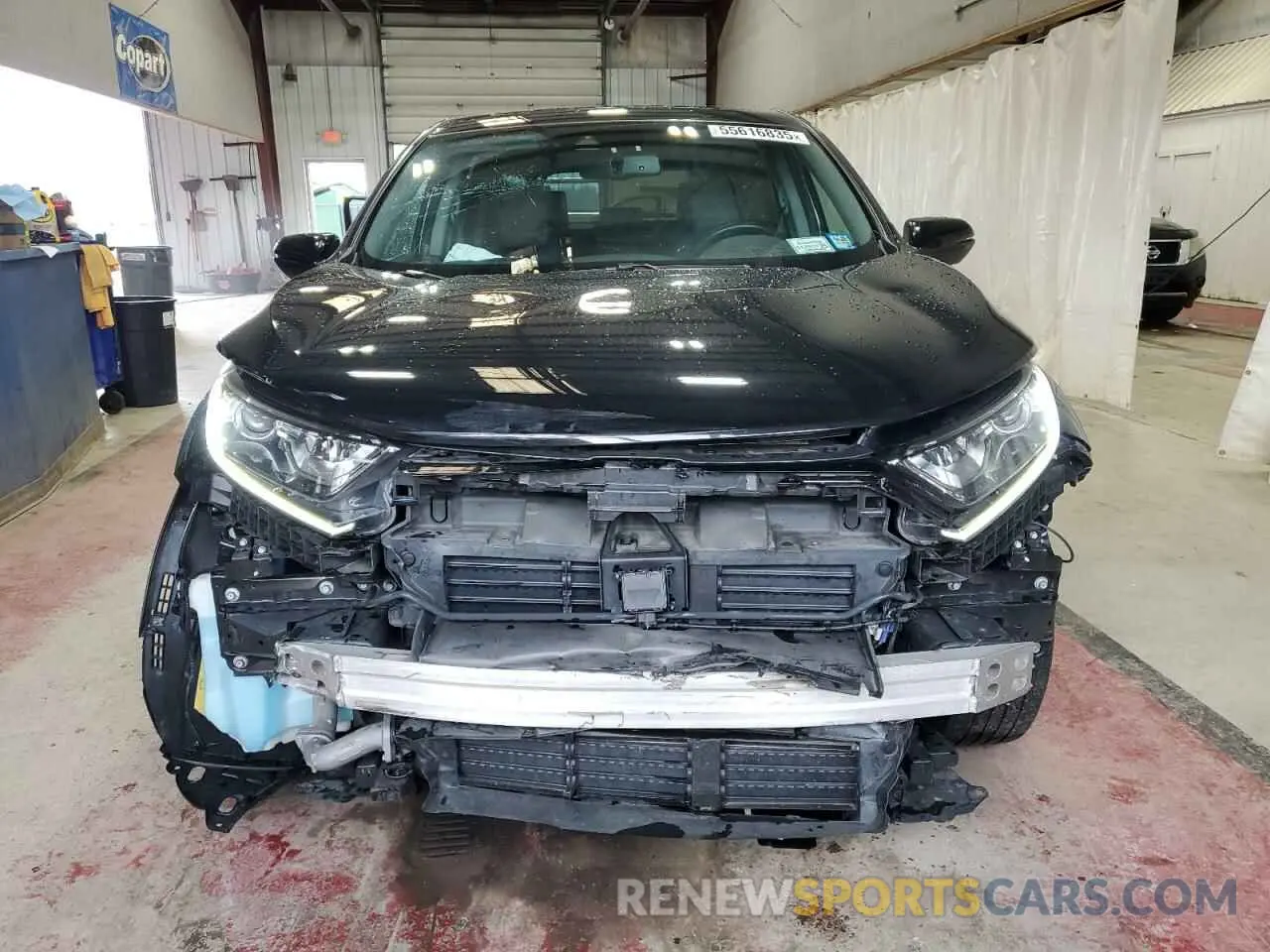 5 fotografías del automóvil dañado 5J6RW2H80LL047277 HONDA CRV 2020